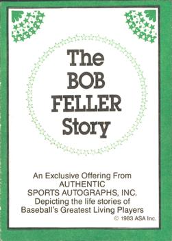 1983 ASA Bob Feller #1 Bob Feller Back
