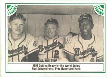 1983 ASA The Hank Aaron Story #5 Hank Aaron / Red Schoendienst / Fred Haney Front