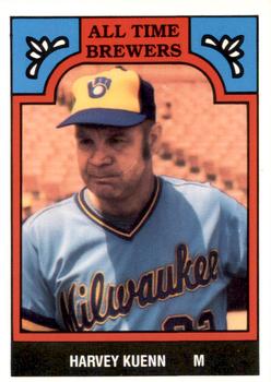 1986 TCMA All-Time Milwaukee Brewers - Color #12-BRE Harvey Kuenn Front