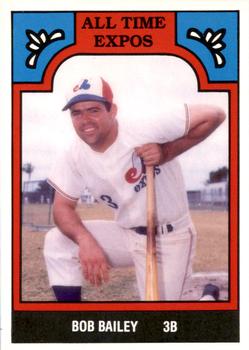 1986 TCMA All-Time Montreal Expos - Color #4-EXP Bob Bailey Front