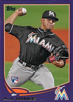 2013 Topps - Purple #175 A.J. Ramos Front