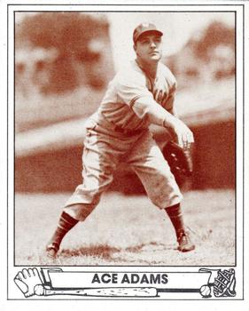 1983 TCMA 1943 Play Ball #43 Ace Adams Front
