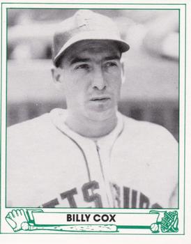 1984 TCMA 1946 Play Ball #41 Billy Cox Front