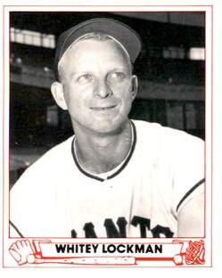 1985 TCMA 1948 Play Ball #22 Whitey Lockman Front