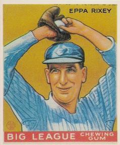 1983 Galasso 1933 Goudey Reprint #74 Eppa Rixey Front