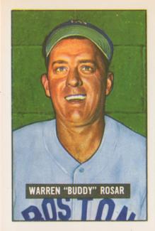 1986 Card Collectors 1951 Bowman (Reprint) #236 Buddy Rosar Front