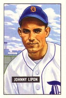 1986 Card Collectors 1951 Bowman (Reprint) #285 Johnny Lipon Front