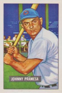 1986 Card Collectors 1951 Bowman (Reprint) #324 Johnny Pramesa Front