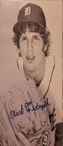 1978 Detroit Tigers Postcards #8 Mark Fidrych Front