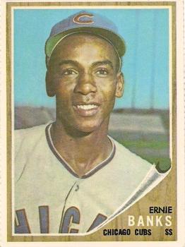 1978 Dover Publications Hall of Fame Cards Reprints #25 Ernie Banks Front