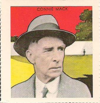 1978 Dover Publications Hall of Fame Cards Reprints #NNO Connie Mack Front