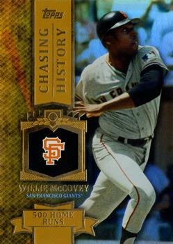 2013 Topps - Chasing History Gold Foil #CH-15 Willie McCovey Front
