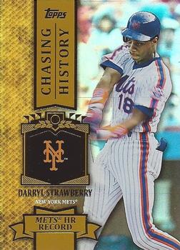 2013 Topps - Chasing History Gold Foil #CH-89 Darryl Strawberry Front