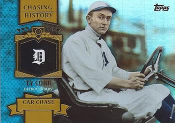 2013 Topps - Chasing History Gold Foil #CH-94 Ty Cobb Front