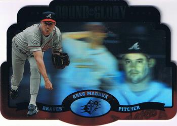 1996 SPx - Bound for Glory #5 Greg Maddux Front