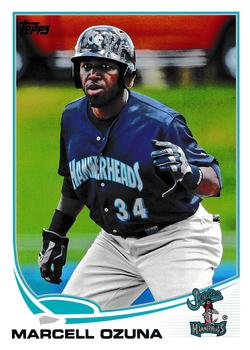2013 Topps Pro Debut #111 Marcell Ozuna Front