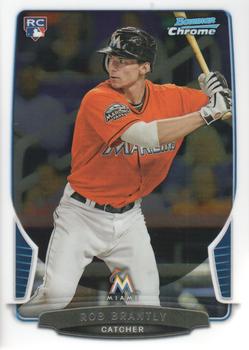 2013 Bowman Chrome #4 Rob Brantly Front