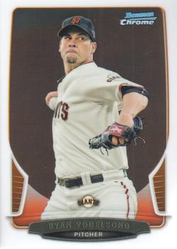 2013 Bowman Chrome #69 Ryan Vogelsong Front