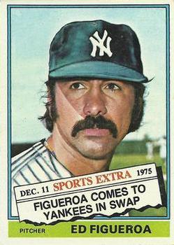 1976 Topps - Traded #27T Ed Figueroa Front