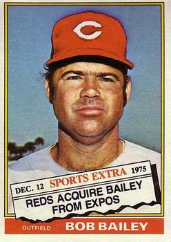 1976 Topps - Traded #338T Bob Bailey Front