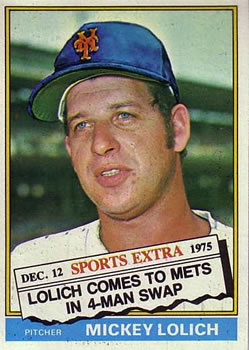 1976 Topps - Traded #385T Mickey Lolich Front