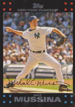 2007 Topps Gift Sets New York Yankees #NYY8 Mike Mussina Front