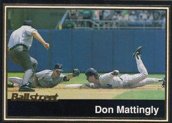 1991 Ballstreet #50 Don Mattingly Front