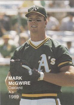 1989 Baseball's Best One (unlicensed) #2 Mark McGwire Front
