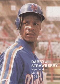 1989 Baseball's Best One (unlicensed) #8 Darryl Strawberry Front