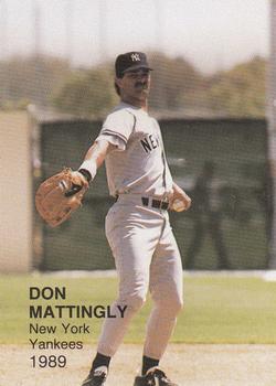 1989 Baseball's Best One (unlicensed) #19 Don Mattingly Front