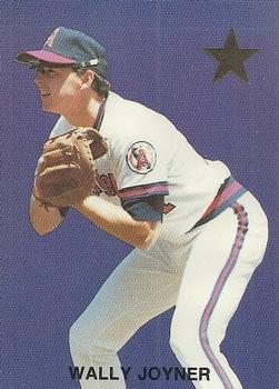 1989 Major League Superstars (unlicensed) #11 Wally Joyner Front