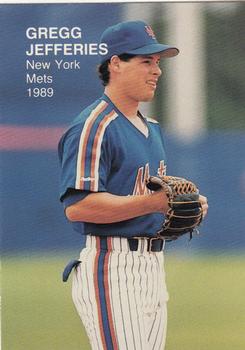 1989 Baseball's Top Twenty (unlicensed) #12 Gregg Jefferies Front