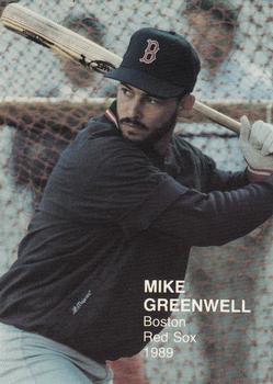 1989 Baseball's Top Twenty (unlicensed) #3 Mike Greenwell Front