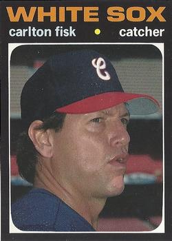 1991 SCD Baseball Card Price Guide Monthly #43 Carlton Fisk Front