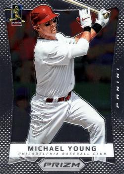 2012 Panini Prizm #119 Michael Young Front