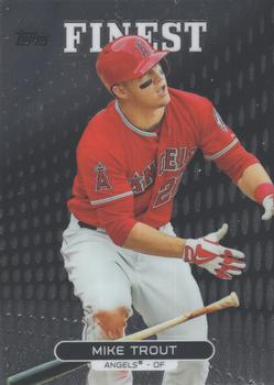 2013 Finest #1 Mike Trout Front