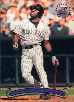 1996 Stadium Club #412 Eric Young Front