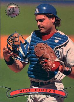 1996 Stadium Club #442 Mike Piazza Front