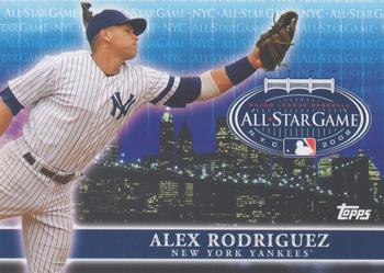 2008 Topps - All-Star Fanfest #3 Alex Rodriguez Front