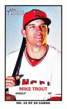 2013 Topps Heritage - Bazooka #64B-MT Mike Trout Front