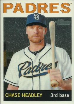 2013 Topps Heritage - Chrome #HC77 Chase Headley Front