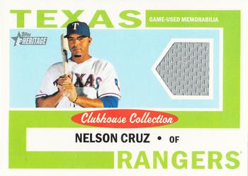 2013 Topps Heritage - Clubhouse Collection Relics #CCR-NC Nelson Cruz Front