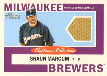 2013 Topps Heritage - Clubhouse Collection Relics #CCR-SM Shaun Marcum Front