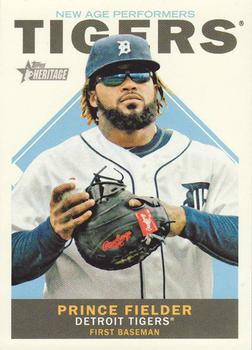2013 Topps Heritage - New Age Performers #NAP-PF Prince Fielder Front