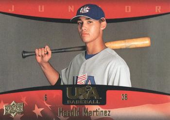 2008 Upper Deck USA Baseball Box Set #43 Harold Martinez Front