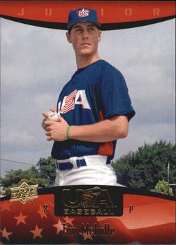 2008 Upper Deck USA Baseball Box Set #44 Tim Melville Front