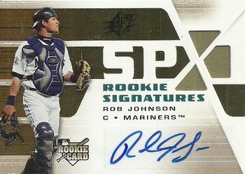 2008 SPx #138 Rob Johnson Front