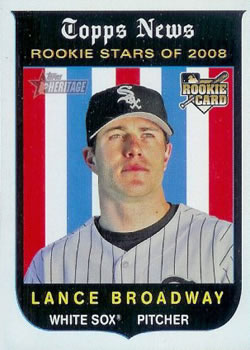 2008 Topps Heritage #119 Lance Broadway Front