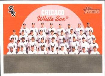 2008 Topps Heritage #94 Chicago White Sox Front
