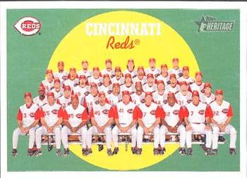 2008 Topps Heritage #111 Cincinnati Reds Front